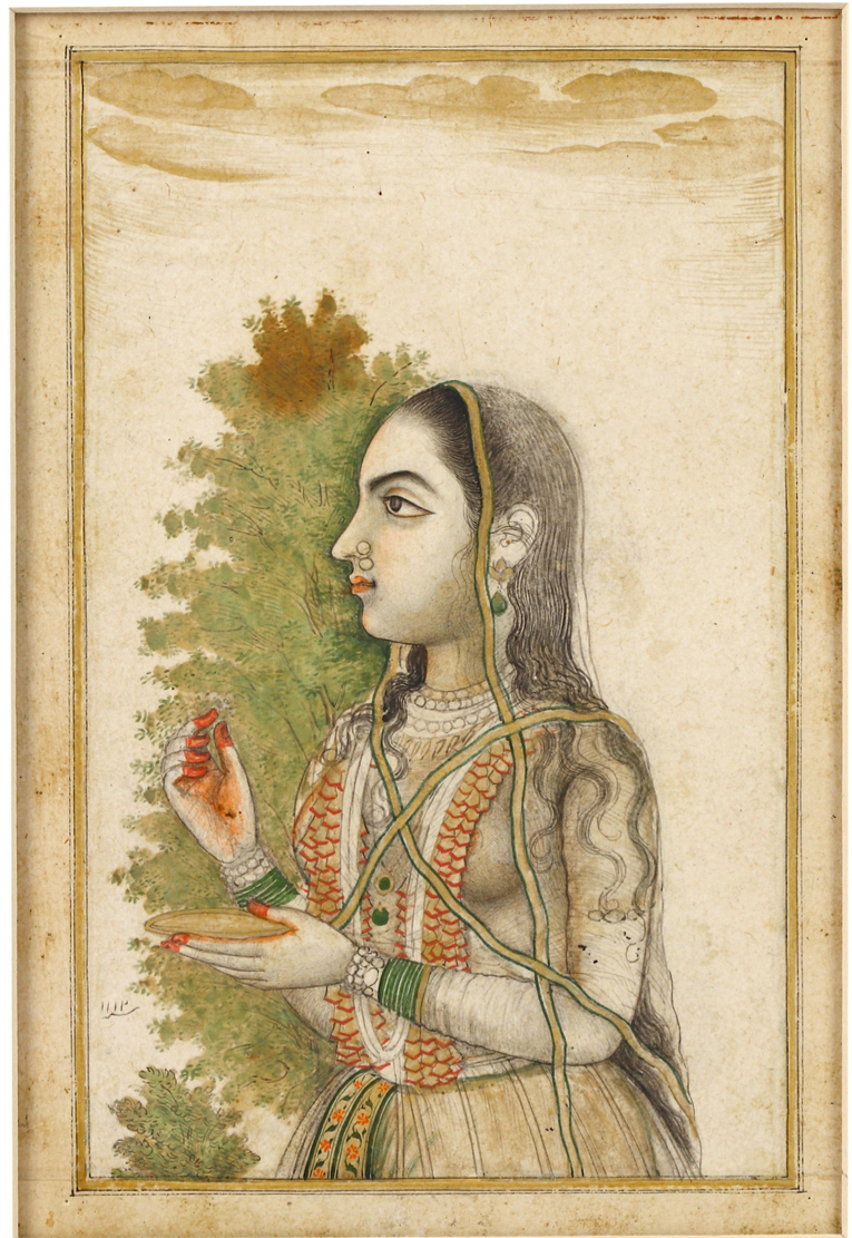 A portrait of a Young Lady, Faizabad, Chiswick,