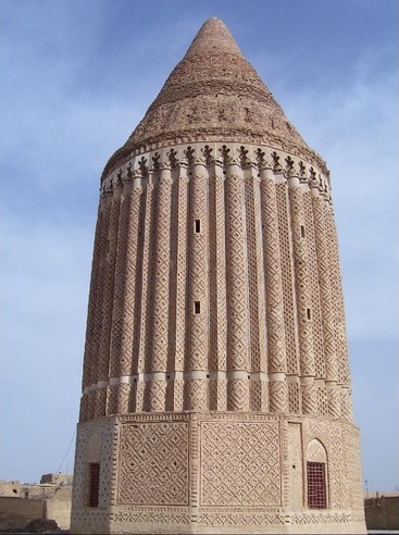 Aliabad Tower, Iran, Keshmar, 14th century. Credit: wikimedia