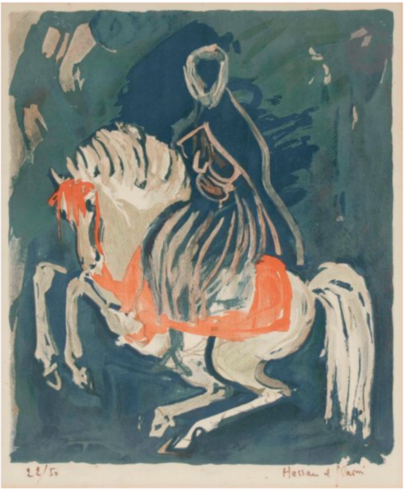 Hassan EL GLAOUI Horseman Ader